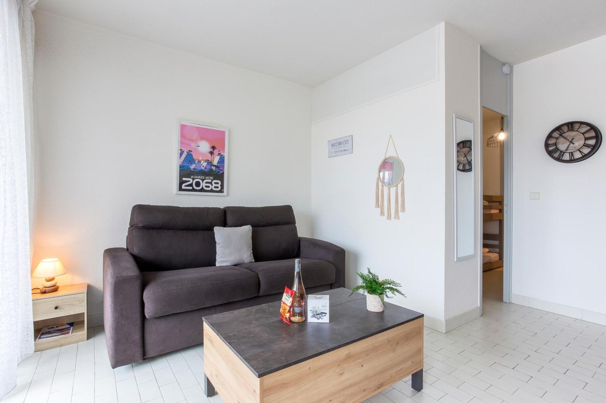 לה גרנד מוט Chez Edouard 362 - Superbe Appartement En Premiere Ligne De La Plage מראה חיצוני תמונה